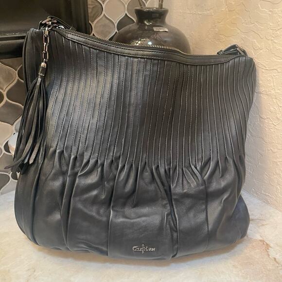 Cole Haan Amalfi Hobo black Leather shoulder bag - Picture 2 of 12